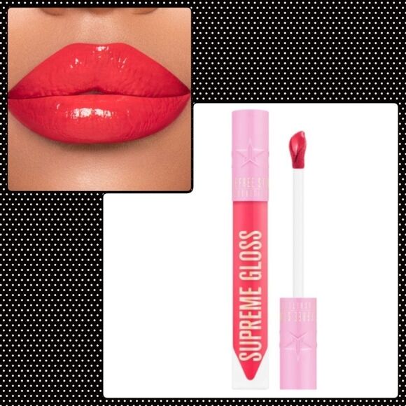 BUY 1 GET 1 FREE - Jeffree Star Supreme Gloss Lip Gloss - Watermelon Soda - Picture 1 of 4